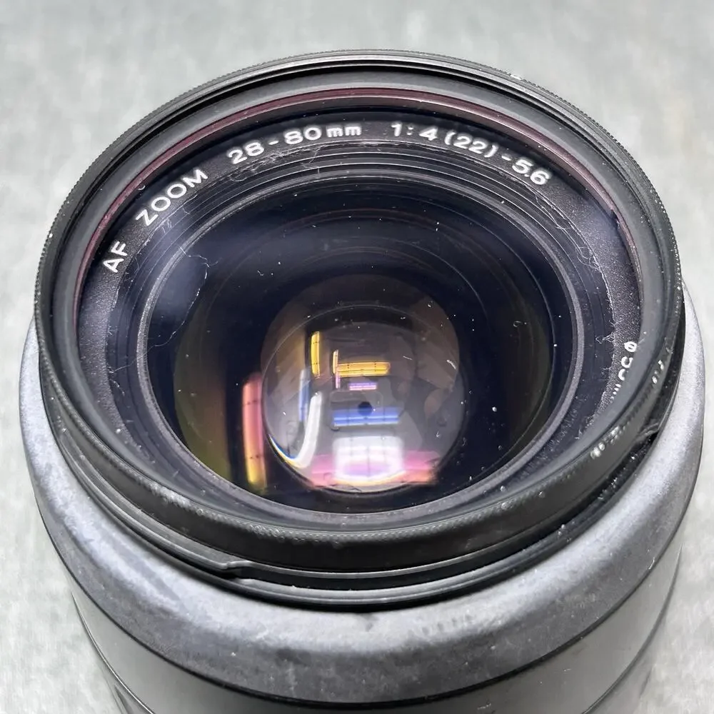 Minolta AF Zoom 28-80mm f/4-5.6 Macro Lens Sony A Mount 55mm Japan